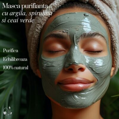 masca cu argila, masca de fata cu argila