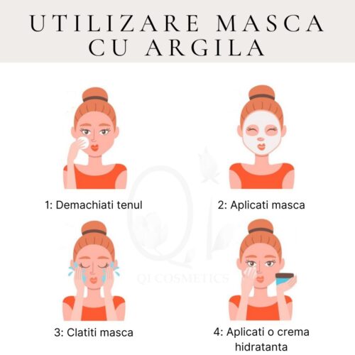 masca cu argila, masca de fata cu argila