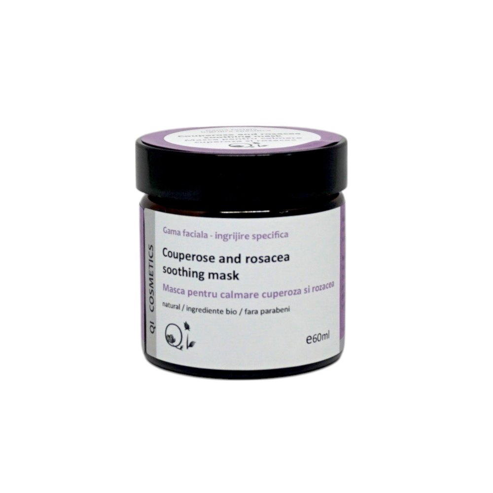 tratare cuperoza, masca faciala