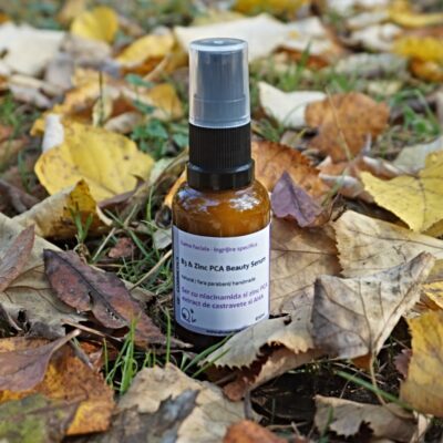 Ser cu niacinamida, ser niacinamide zinc