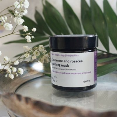 tratare cuperoza, masca faciala, masca pentu cuperoza